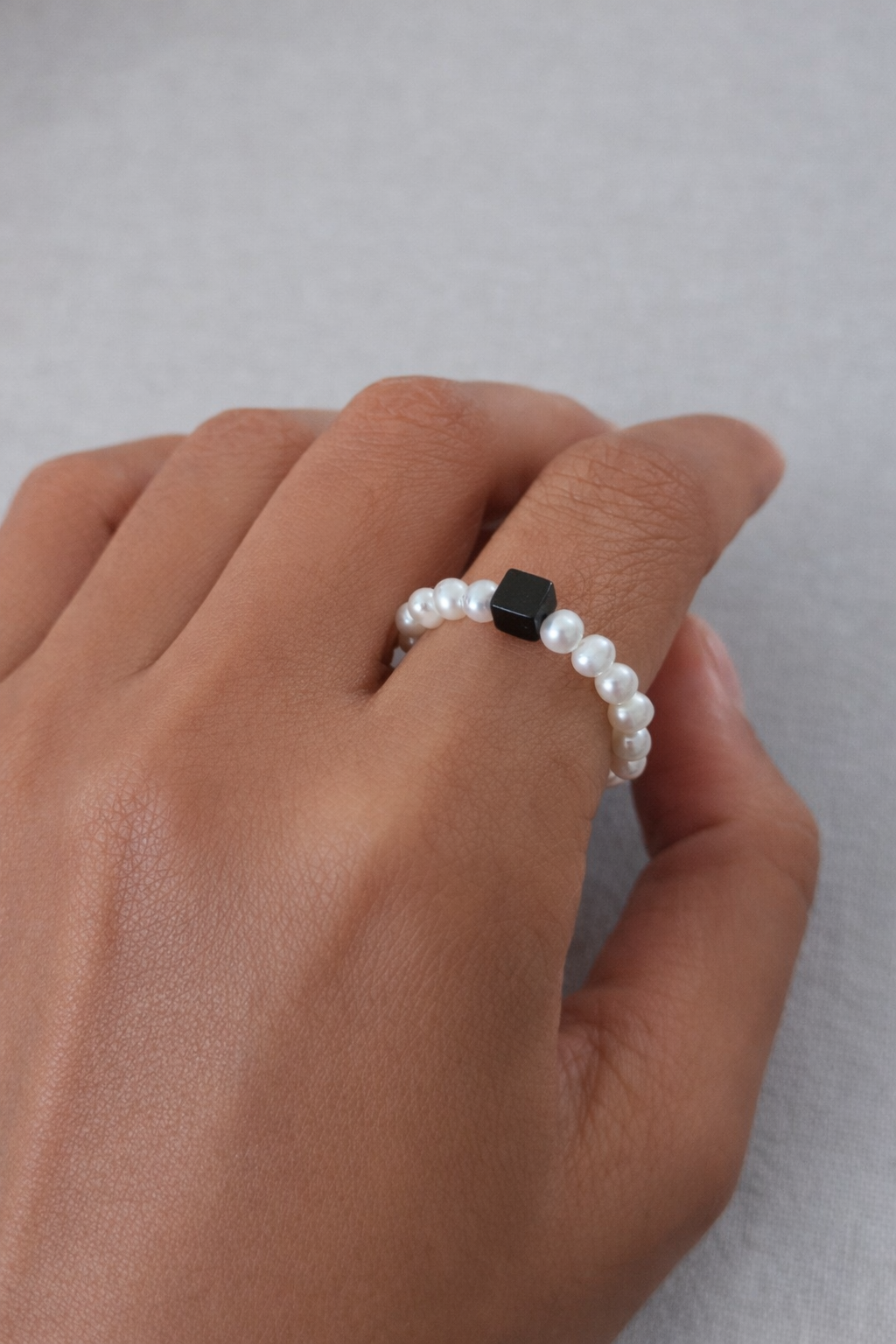 Five Elements Pearl Ring
