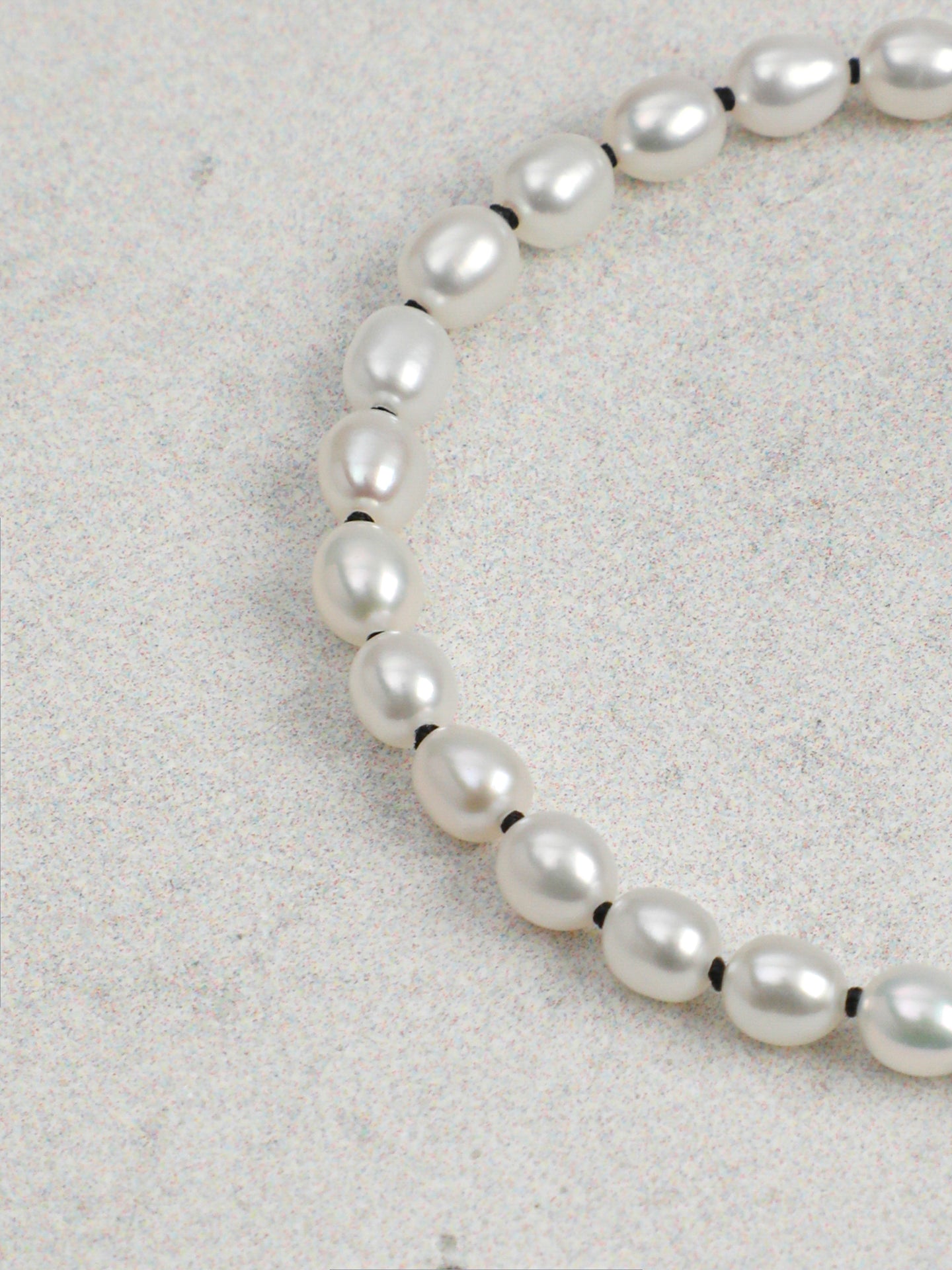 Minimal Freshwater Pearl Bracelet with Sterling Silver Toggle Clasp