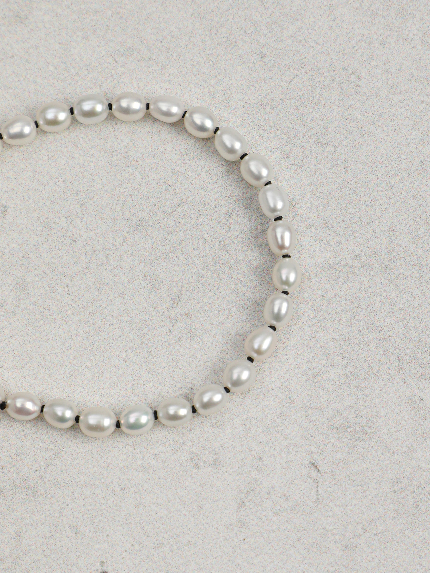Minimal Freshwater Pearl Bracelet with Sterling Silver Toggle Clasp