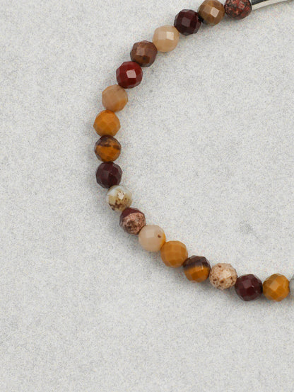 Freshwater Pearl & Tiger’s Eye Layered Bracelet