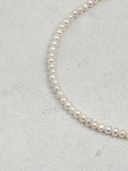 Freshwater Pearl & Tiger’s Eye Layered Bracelet