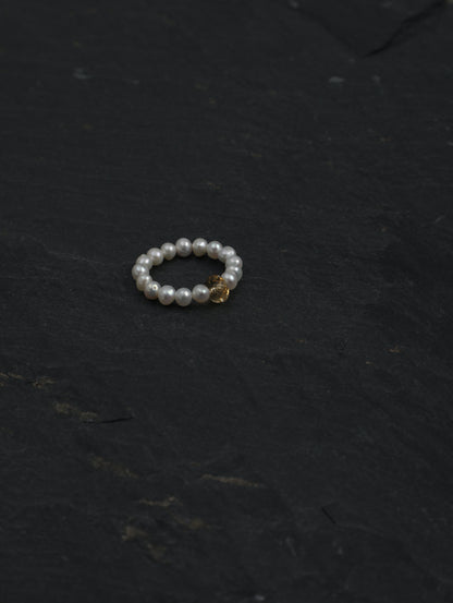 Five Elements Pearl Ring