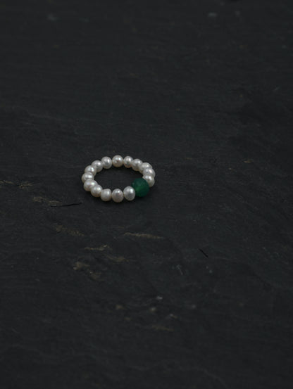 Five Elements Pearl Ring