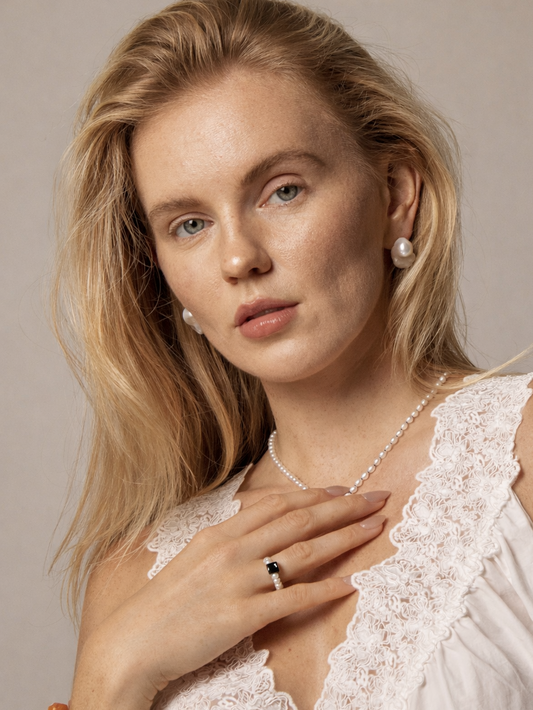 Five Elements Pearl Ring